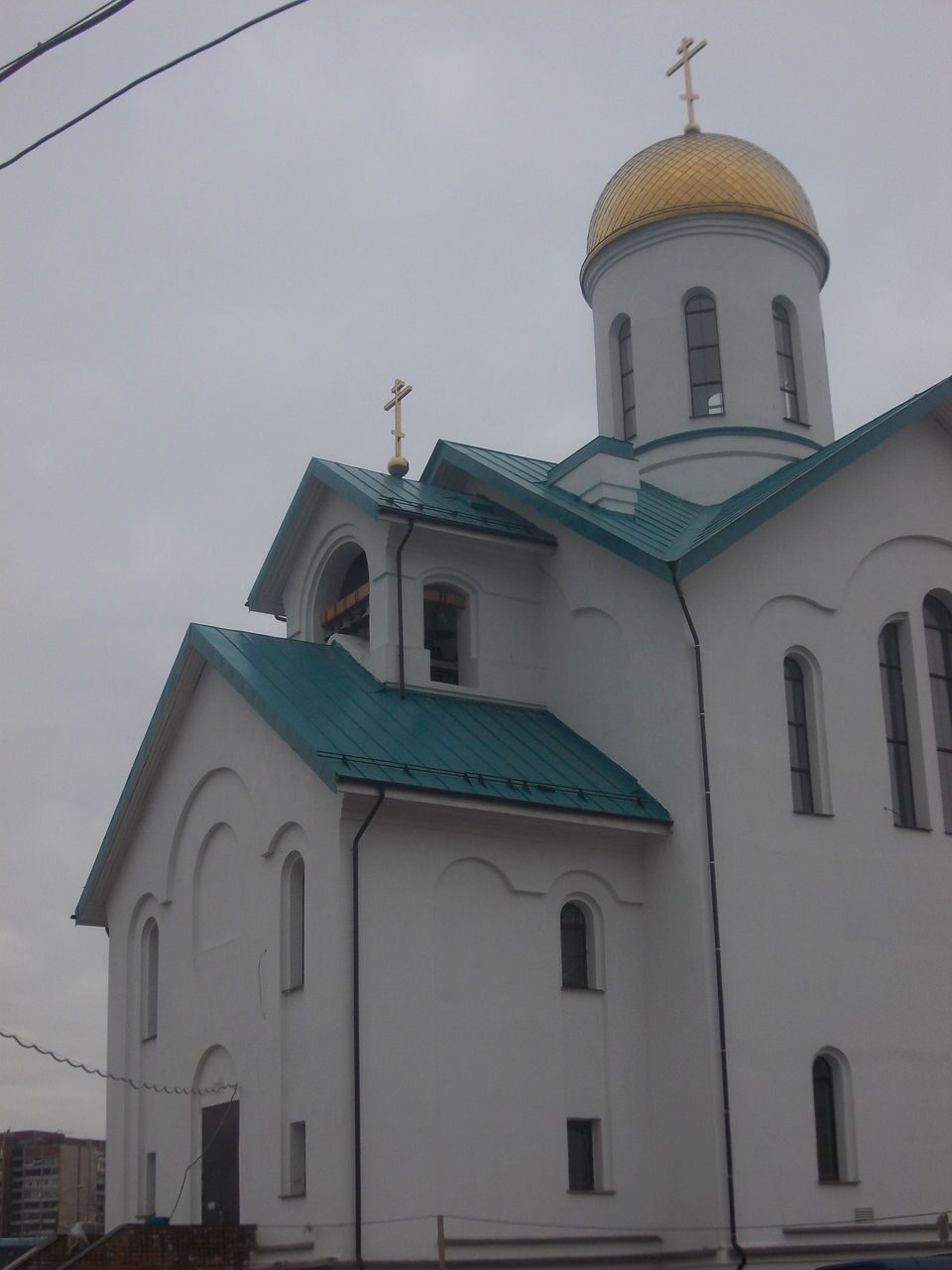 Храм во имя преп. Серафима Вырицкого в Купчино, СПб, Загребский/Гашека